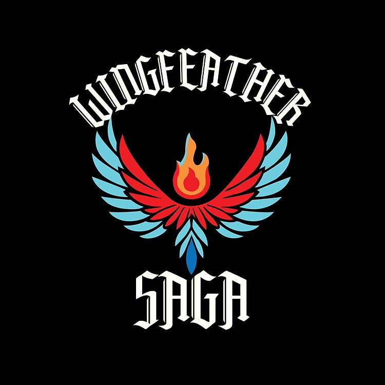 Wingfeather Saga Fiery Phoenix Crest Design Tote Bag - Image 2