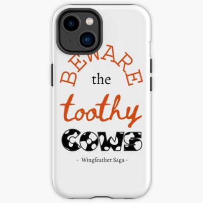 Beware The Toothy Cows Wingfeather Saga Black Iphone Case