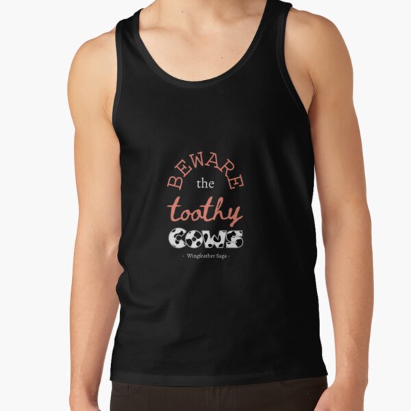 Beware The Toothy Cows Wingfeather Saga White Tank Top - Image 3