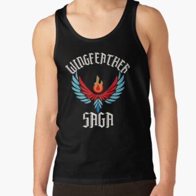 Wingfeather Saga Fiery Phoenix Crest Design Tank Top