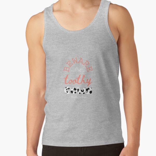 Beware The Toothy Cows Wingfeather Saga White Tank Top - Image 4