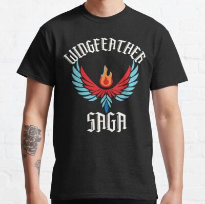 Wingfeather Saga Fiery Phoenix Crest Design T-shirt