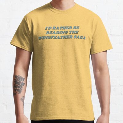 Rather Be Reading Wingfeather Saga Sticker T-shirt