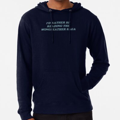 Rather Be Reading Wingfeather Saga Sticker Hoodie