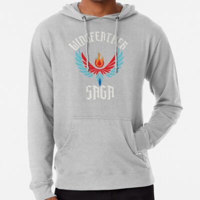 Wingfeather Saga Fiery Phoenix Crest Design Hoodie