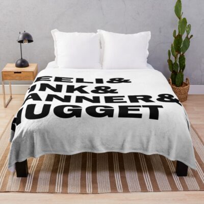 Wingfeather Saga Name List Throw Blanket