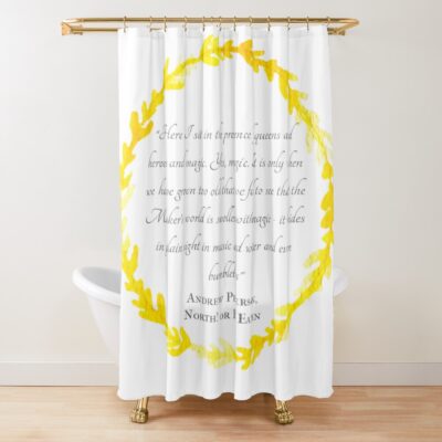 Presence Of Kings And Queens And Magic Wingfeather Saga Quote Shower Curtain