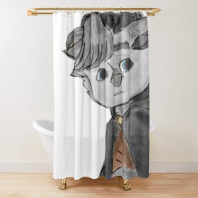 Fanged Kalmar Shower Curtain